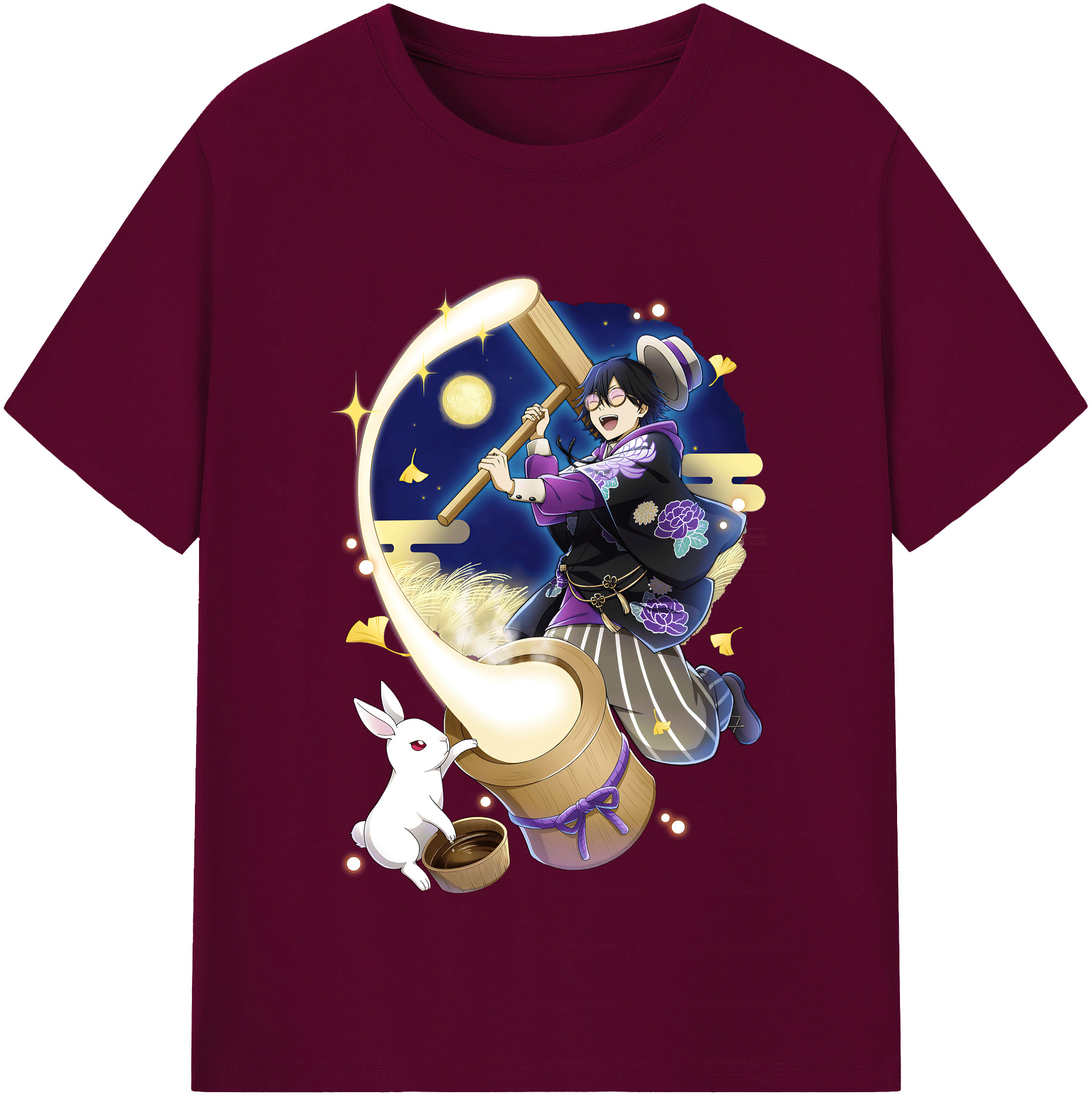（画像用） 文豪ストレイドッグス Bungo Stray Dogs レディースカジュアルプリントTシャツ（綿100％）